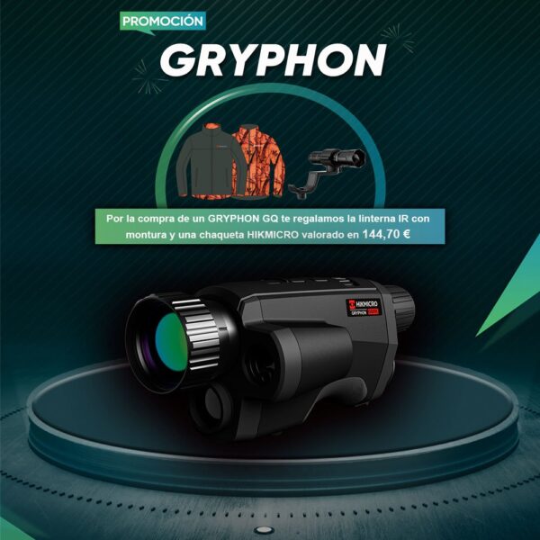 Hikmicro Monóculo Térmico Gryphon GQ50L - Imagem 7