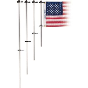Taylor Mastro De Bandeira De Alumínio Flag Clips