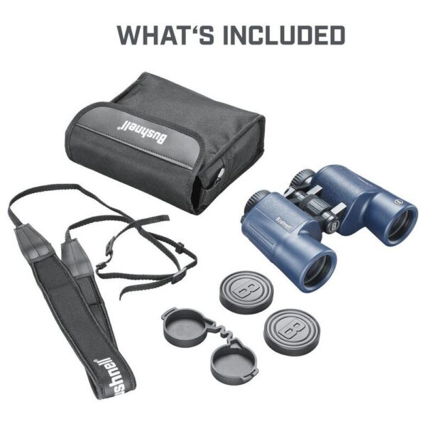Bushnell Binóculos H2O 2 10X42Mm Dark Blue Porro Wp/Fp - Imagem 6
