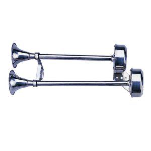 A.a.a. Chifre Duplo Eletromagnético De Aço Inoxidável 24V 5A 115dB 400Hz