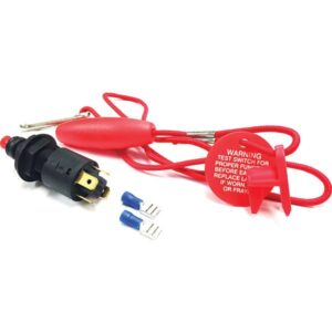 Sierra Interruptor De Corte De Emergência Do Motor De Corda De Substituição