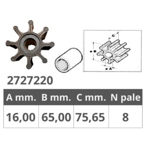 Jabsco Impulsor Original Jabsco 17018