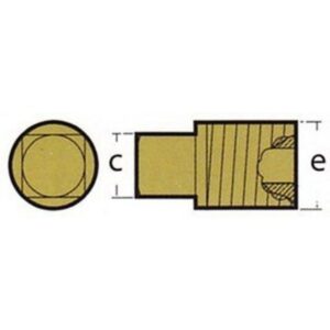 Tecnoseal Ânodo Caterpillar Plug Series 2284
