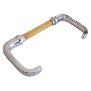 Olcese ricci Guiador De Latão Cromado