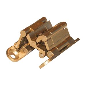 Borsani angelo Dobradiça Invisível De Latão Polido 41x45x11 mm