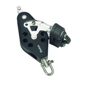 Barton marine Polia Giratória Tripla Com Suporte De Corda/cunho Limpo 7802631 370kg 8 mm