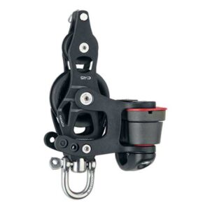 Harken Element Fiddle Swivel Block 45 mm With 150 Cam And Becket