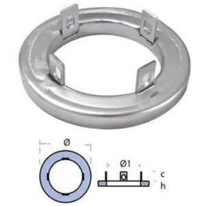 Tecnoseal Ânodo Do Colar Kamewa 1.35kg