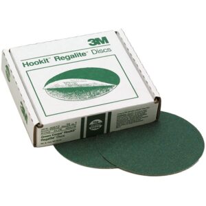 3M Discos Green Corps Hookit Regalite 60G 8´´ 25 Unidades