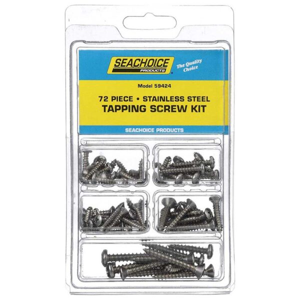 Seachoice 72 Peças Batendo Porca Kit - Imagem 2