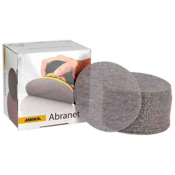 Mirka Folhas De Lixa De Disco Abranet 180G 12.7 cm - Imagem 3
