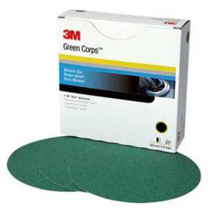 3M Green Corps Stikit 40E 8´´ Produção Discos 50 Unidades
