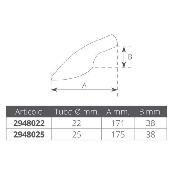 Oem marine Suporte De Corrimão Terminal De Aço Inoxidável 2948022 - Imagem 2