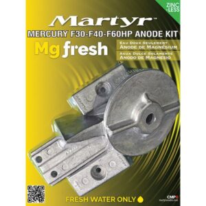 Martyr anodes Kit De ânodo De Mercúrio E Magnésio F30-F40-F60HP