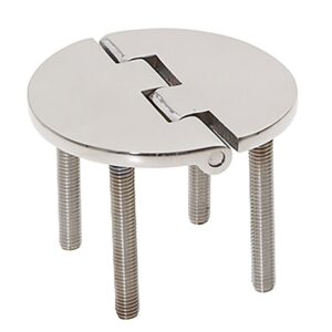 A.a.a. Dobradiça Invertida De Aço Inoxidável Com Parafusos Prisioneiros 83x65x4 mm