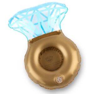Bigmouth inc Porta-copos Flutuante De Anel Bling