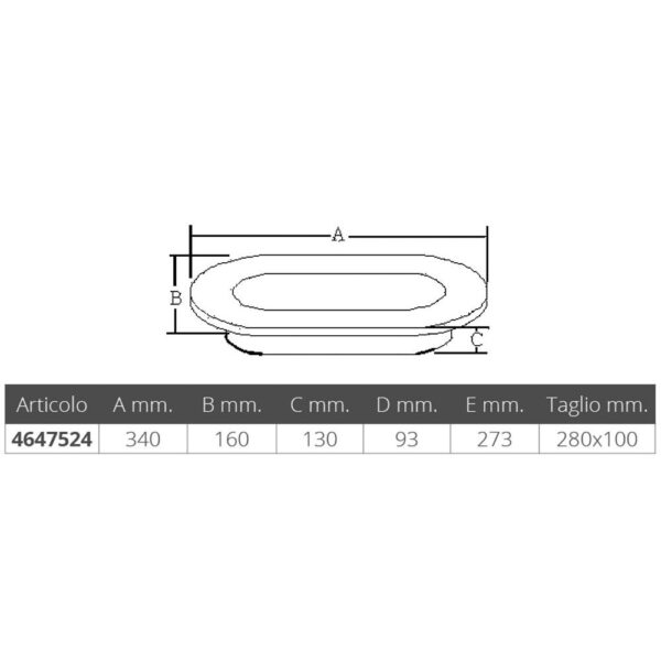 Forniture nautiche italiane Rolo De Aço Inoxidável - Imagem 2