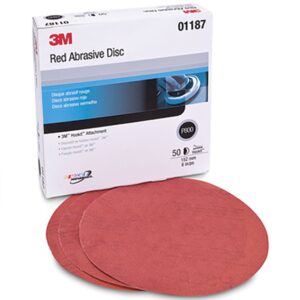 3M Disco Abrasive Hookit P220A 6´´ 50 Unidades