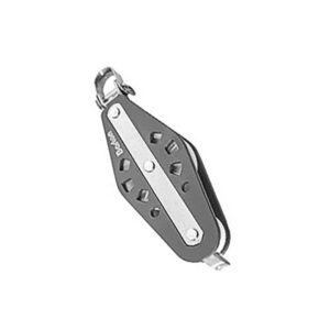 Barton marine Polia Giratória Simples De Violino Com Suporte De Corda 370kg 8 mm