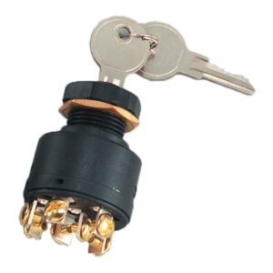 A.a.a. 10A 12V 4 Posições 7 Terminais Iniciante Chave