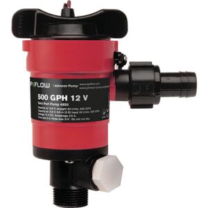 Johnson pump 550 Gph Gêmea Tomada Isca Bombear