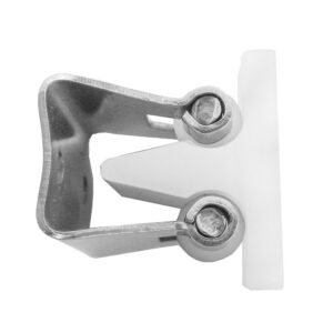 Olcese ricci Batente De Porta De Mola Grande De Aço Inoxidável