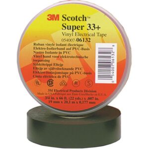3M MAIS Scotch Super 33 19 mm 60 m Elétrico Fita