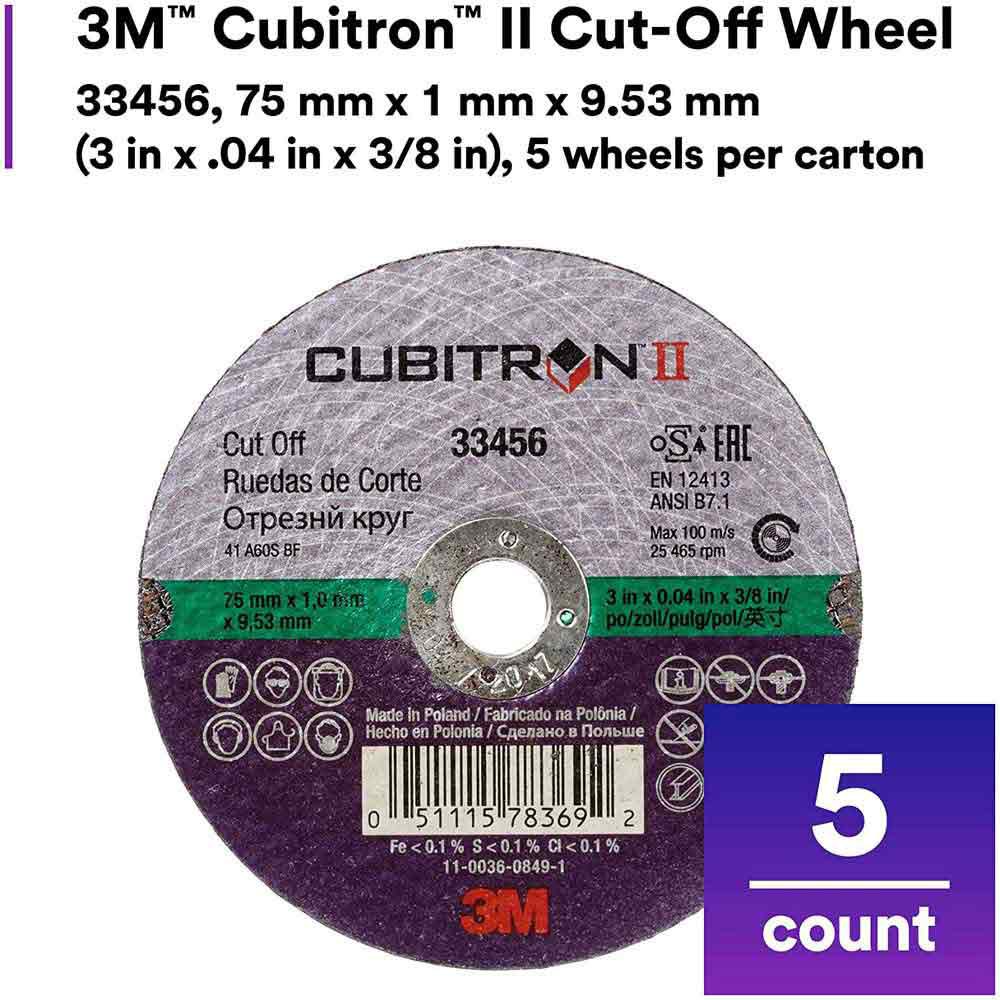 3M Roda De Corte Cubitron II - Imagem 3