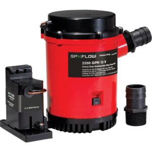 Johnson pump Bomba Com Interruptor Eletromagnético Heavy Duty Automatic Bilge 7.5A