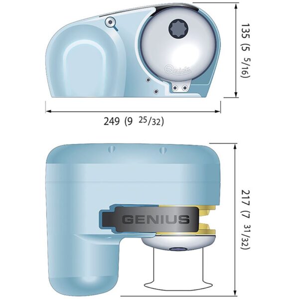 Quick italy Cata-vento Genius 800W 24V 08 mm - Image 3