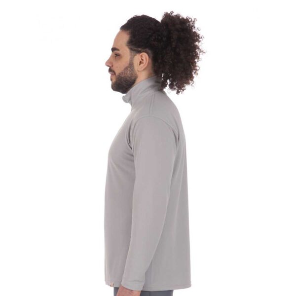 Iq-uv Zip Up Camiseta Homem De Manga Comprida UV Pro - Imagem 4