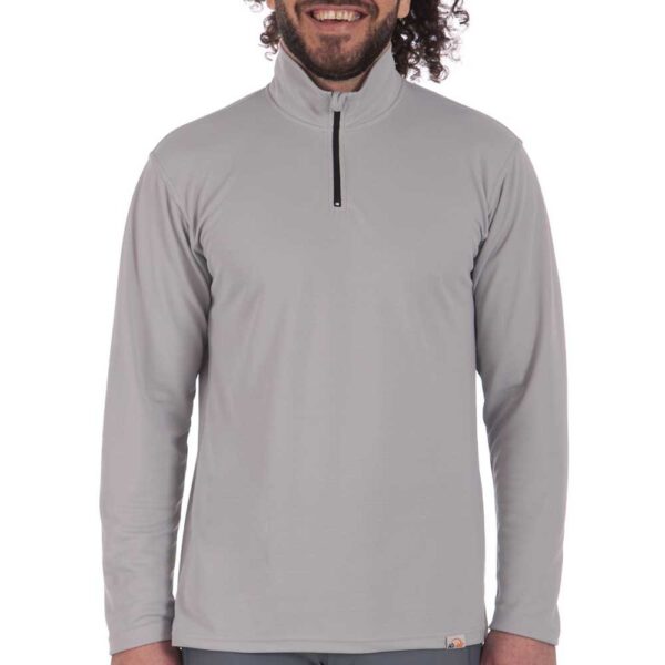 Iq-uv Zip Up Camiseta Homem De Manga Comprida UV Pro