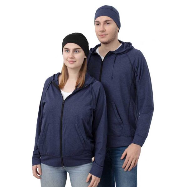 Iq-uv Casaco Com Capuz Unissex UV Free - Imagem 3