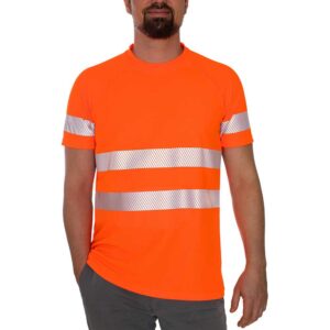 Iq-uv Camiseta UV De Alta Visibilidade Kl.2 Man