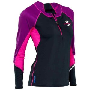 Scubapro Camiseta Feminina De Manga Comprida Jewel