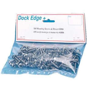 Dock edge Mounting Screws & Driver Stainless Steel