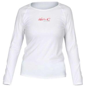 Iq-uv Camiseta Feminina De Manga Comprida UV 300 Loose Fit