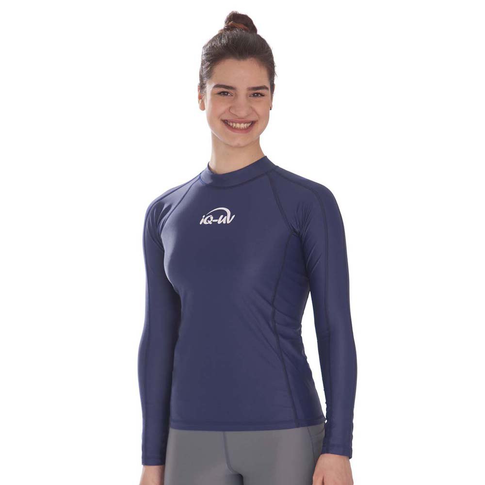 Iq-uv Camisa Slim Fit Mulher De Manga Longa UV Aqua - Imagem 4