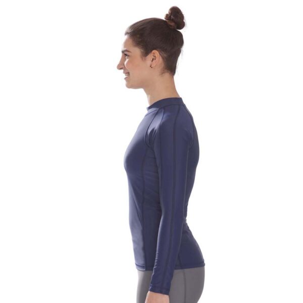 Iq-uv Camisa Slim Fit Mulher De Manga Longa UV Aqua - Imagem 3