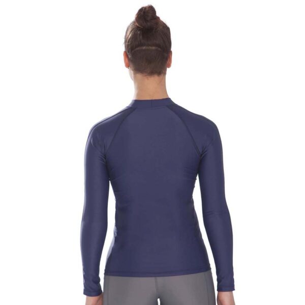 Iq-uv Camisa Slim Fit Mulher De Manga Longa UV Aqua - Imagem 2