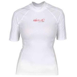 Iq-uv Camiseta Feminina De Manga Curta UV 300 Watersport