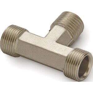 Seastar solutions Encaixe Em T Em Latão Chapeado