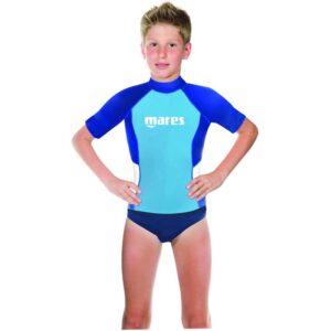 Mares Camiseta Manga Curta Júnior Rash Guard