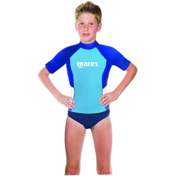 Mares Camiseta Manga Curta Júnior Rash Guard