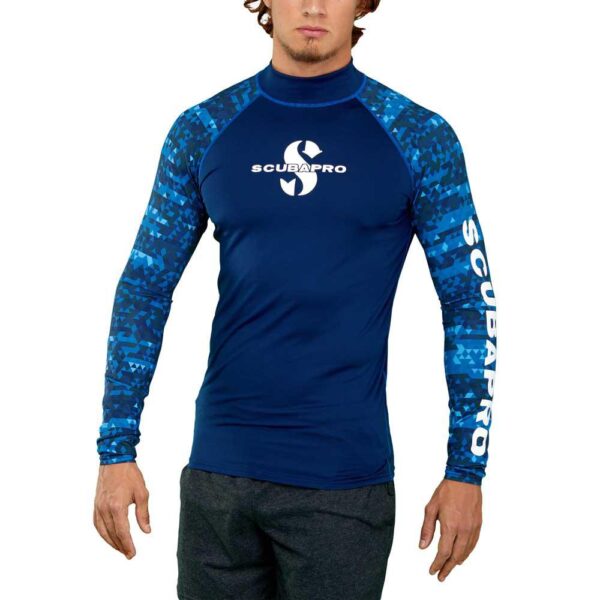 Scubapro Camiseta Manga Curta UPF 50 Rash Guard