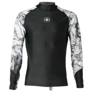 Aqualung Camiseta De Manga Comprida Rash Guard