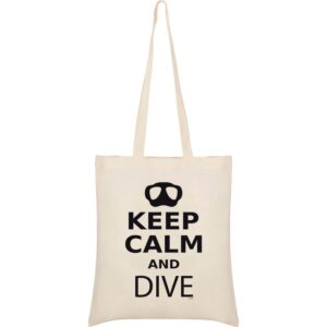 Kruskis Saco Tote Keep Calm And Dive