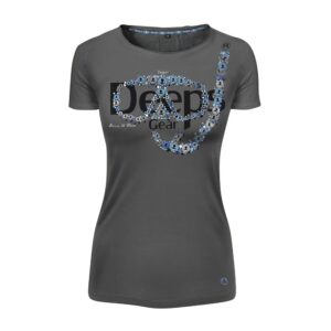 Deeps gear Camiseta De Manga Curta Metal Mask