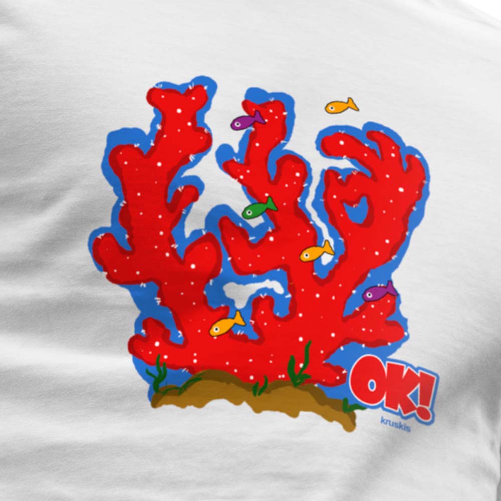 Kruskis Camiseta De Manga Curta Coral Ok - Imagem 2