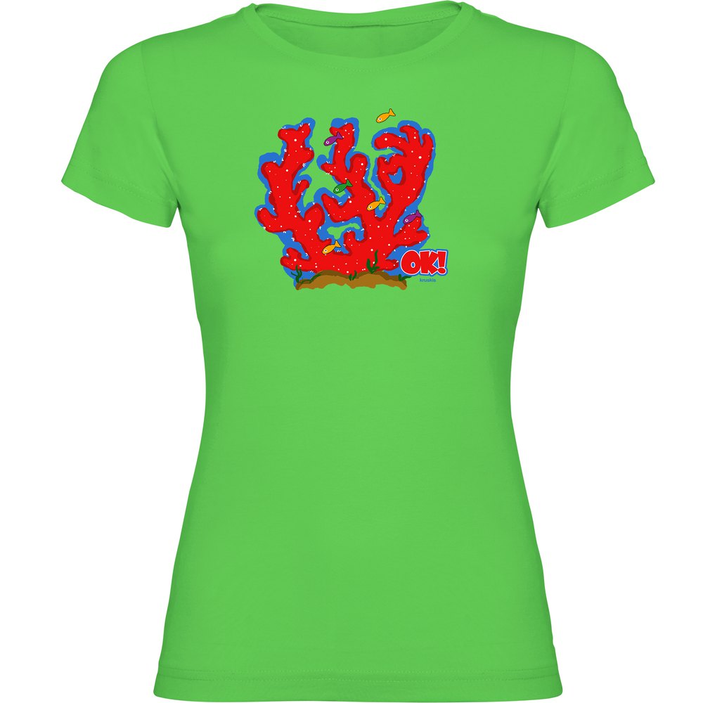 Kruskis Camiseta De Manga Curta Coral Ok